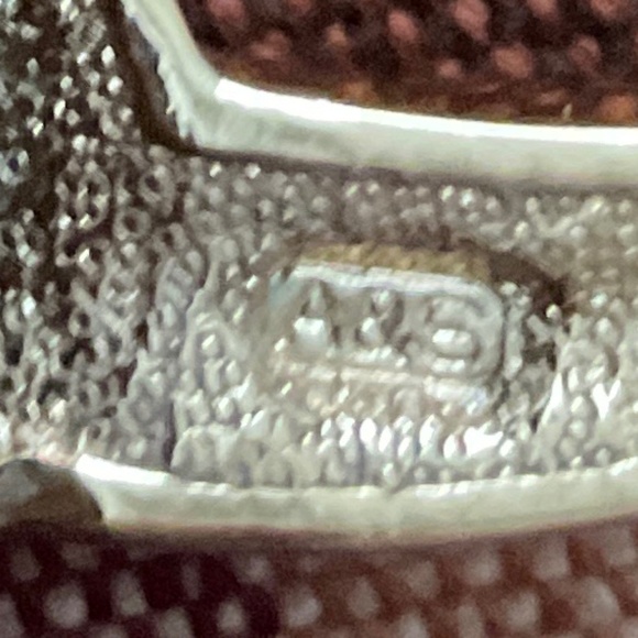 ATWOOD & SAWYER VINTAGE GOLD PLATED CHOKER w/SIMULATED BLUE SAPPHIRE STONES - Picture 8 of 10